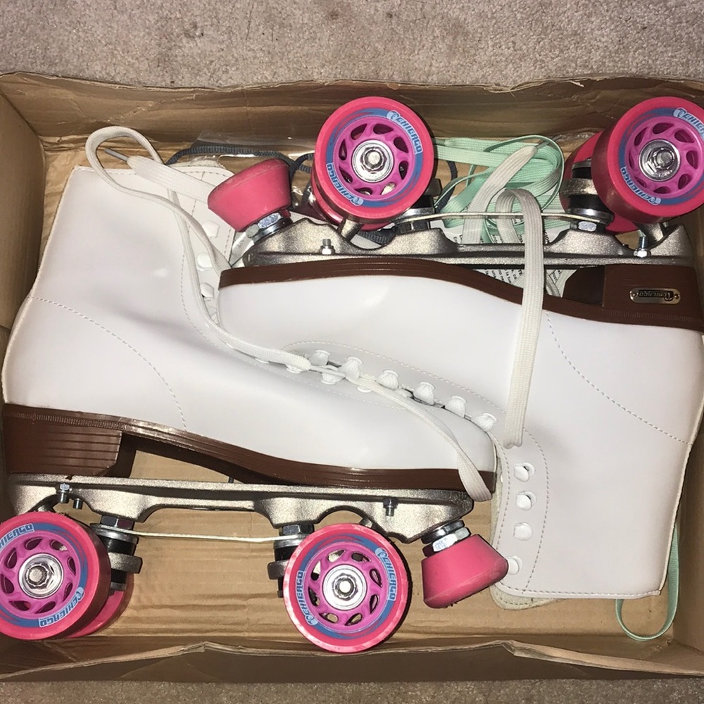 Retro roller skates